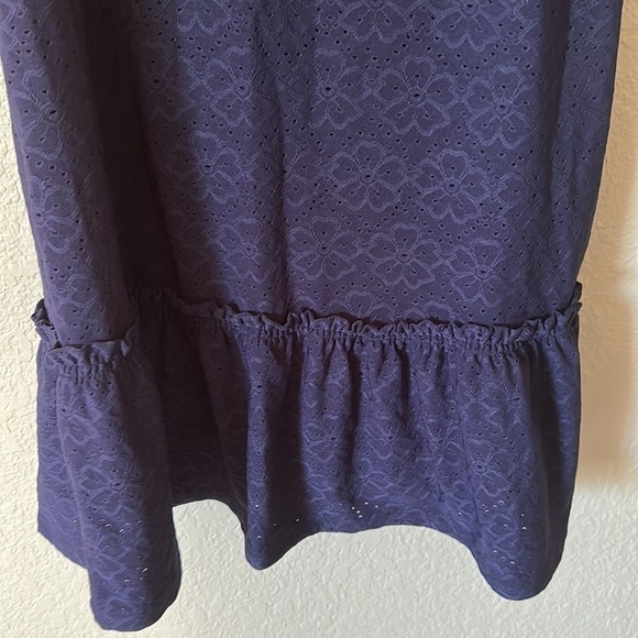 Eyelet Pullover Dress - Picture 8 of 10